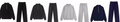 UNISEX 1/4 QUARTER ZIP SWEAT SET