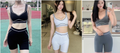 2 PIECE BIKER SHORT SET